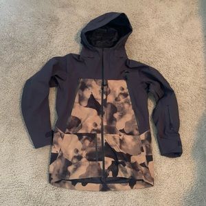 The North Face Womens Camo A-Cad Futurelight Ski Snoboard Jacket Large